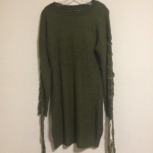 🌻Brand new Say What? Sweater dress Size S